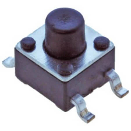 TL3305AF160QG SWITCH TACT 4.50x4.50 3.80mm 160gF SMT V/T - 1