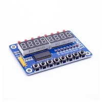 TM1638 Button Digital LED Display Module - 1