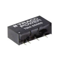 TMA 0515S DC/DC CONV 1W 4.5-5.5VDC 15VDC 67mA - 1