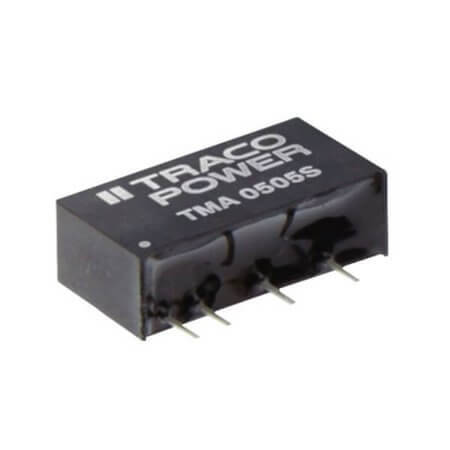 TMA 0515S DC/DC CONV 1W 4.5-5.5VDC 15VDC 67mA - 1