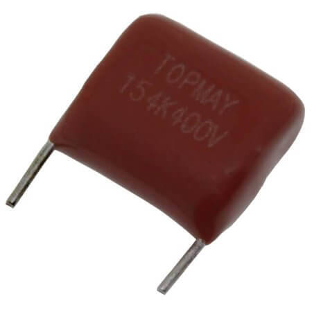 TMCF03-154K400VP10B CAP.POL.150nF 400VDC 10MM BULK(3mm CUT LEG) - 1