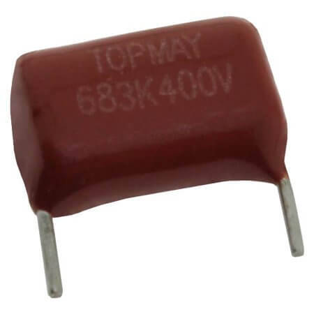 TMCF03-683K400VP10B CAP.POL.68nF 400VDC 10mm BULK(3mm CUT LEG) - 1