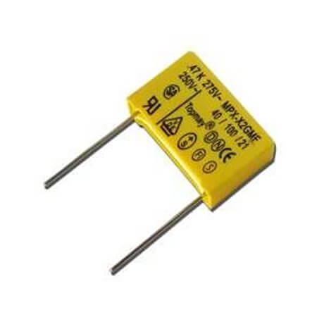 TMCF18-104K305VP15A CAP.POL.100nF 305VAC 15MM 10% X2 TB TOPMAY (18X12X - 1