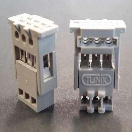 TMK1503 MINIMODUL CONNECTOR 3PIN 180C FEMALE TUNIK - 1