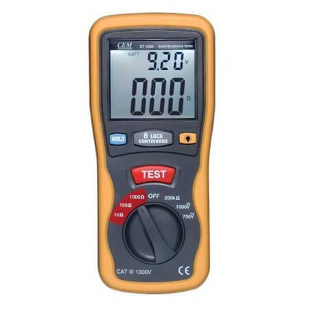 TOPRAK MEGERİ-2 DT-5300 DT-5300 TOPRAK MEGERİ CEM - 1