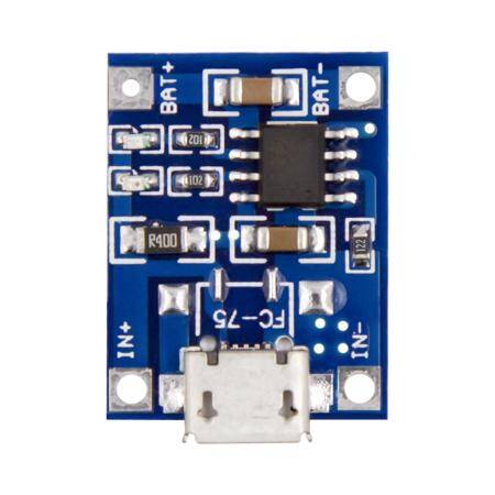 TP4056 TC4056 1A Lipo Battery Charging Board Micro USB - 4