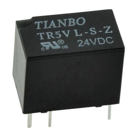 TR5V L-S-Z/24VDC RELAY 1A 24VDC 1PNC TELECOM TYPE TIANBO - 1