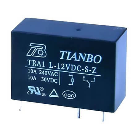TRA1-L-24VDC-S-Z RELAY POWER 10A 24VDC 1FromC - 1