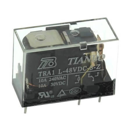 TRA1-L-48VDC-S-Z RELAY POWER 10A 48VDC 1FromC - 1