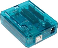 Transparent Blue ABS Plastic Case for UNO R3 - 3