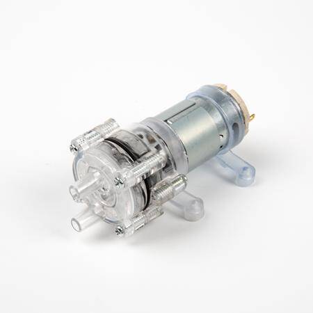 Transparent R385 DC 6-12V Mini Aquarium Water Pump High Temperature Resistant - 1