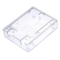 Transparent White ABS Plastic Case for UNO R3 - 1