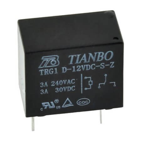TRG1-D-12VDC-S-Z RELAY 3A 12VDC 1 FORM C - 1
