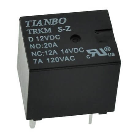 TRKM-D-S-Z-12VDC RELAY POWER 7A 12V ULTRA MINI - 1