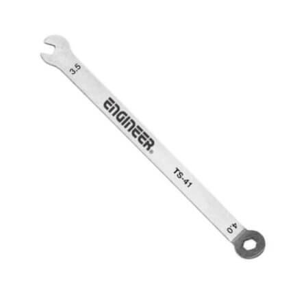 TS-41 WRENCH KOMBİNE ANAHTAR AÇIK UÇ:3.5 KAPALI UÇ:4 BOY:100MM - 1