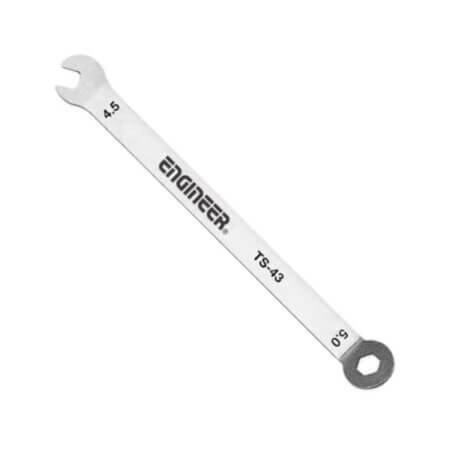 TS-43 WRENCH KOMBİNE ANAHTAR AÇIK UÇ:4.5 KAPALI UÇ:5 BOY:106MM - 1