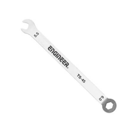 TS-45 WRENCH KOMBİNE ANAHTAR AÇIK UÇ:5.5 KAPALI UÇ:6 BOY:106MM - 1