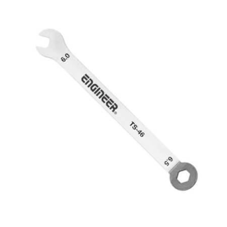 TS-46 WRENCH KOMBİNE ANAHTAR AÇIK UÇ:6 KAPALI UÇ:6.5 BOY:114MM - 1