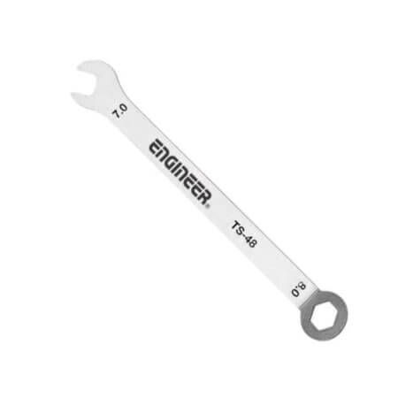 TS-48 WRENCH KOMBİNE ANAHTAR AÇIK UÇ:7 KAPALI UÇ:8 BOY:114MM - 1