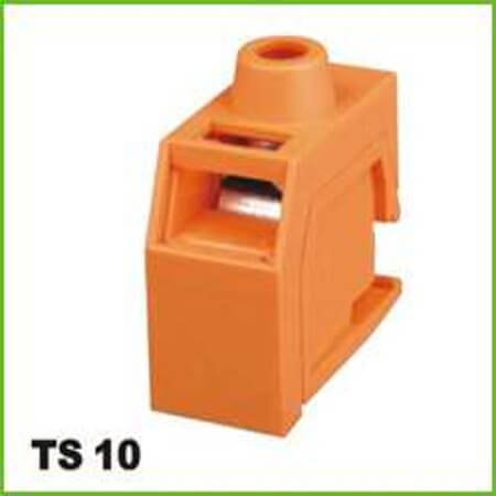 TS10-01P-15-01SH TERM.BLK.19.00MM 1P TRAFO TYPE ORANGE GAOSONG - 1