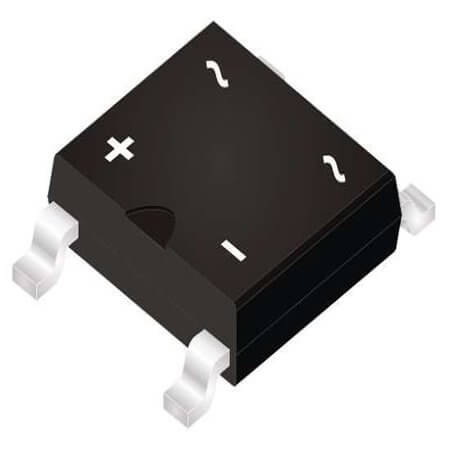 TS1100S_R2_00001 DIODE BRIDGE SCHOTTKY 1A 100V 1PH MICRO DIP/TDI SM - 1