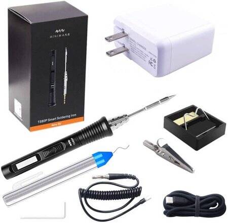 TS80P USB Elektrikli Havya PD2.0 30W EU Fişli - 1