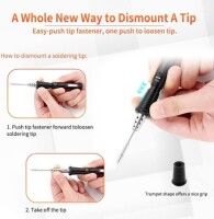 TS80P USB Elektrikli Havya PD2.0 30W EU Fişli - 5