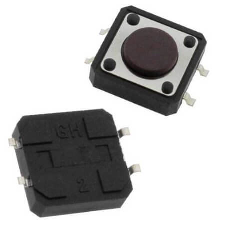 TSTP1243-160AY SWITCH TACT 12.00X12.00 4.30mm SMT V/T - 1