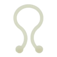 TT24-TWIST TIE CABLE CLIP TWIST TIE TT24 SIZE NATURAL - 1