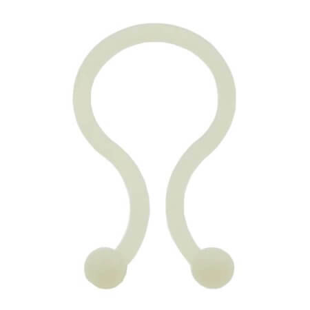 TT24-TWIST TIE CABLE CLIP TWIST TIE TT24 SIZE NATURAL - 1