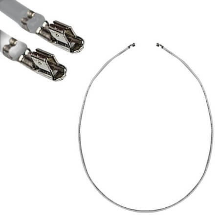 TTAF-00-0300-200G1-C PRE-CRIMPED 2.00 to 2.00 SCKT to SCKT WHITE 300MM - 1
