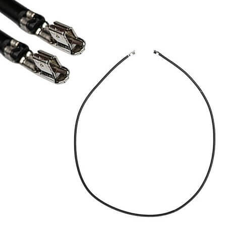TTAF-01-0300-200G1-C PRE-CRIMPED 2.00 to 2.00 SCKT to SCKT BLACK 300MM - 1