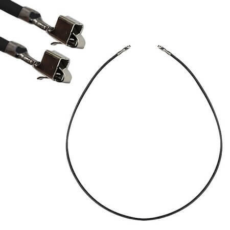 TTAF-01-0300-WW250-FT-C PRE-CRIMPED 2.50 to 2.50 SCKT to SCKT BLACK 300MM - 1