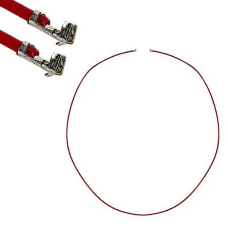 TTAF-04-0300-1800-C PRE-CRIMPED 1.25 to 1.25 SCKT to SCKT RED 300MM - 1