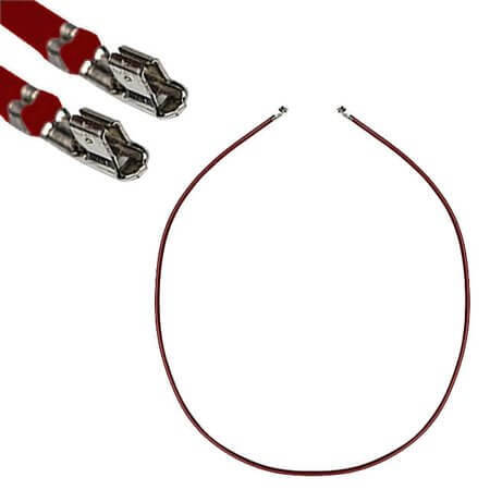 TTAF-04-0300-200G1-C PRE-CRIMPED 2.00 to 2.00 SCKT to SCKT RED 300MM - 1