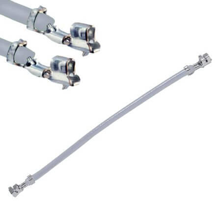 TTAF-07-0400-2317-C PRE-CRIMPED 2.50 to 2.50 SCKT to SCKT GRAY 400MM - 1