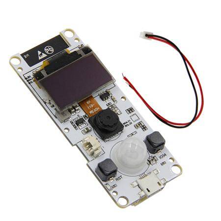 TTGO T-Camera ESP32 WROVER & PSRAM Camera Module ESP32-WROVER-B OV2640 Camera Module 0.96 OLED CH9102F ChipFish-eye lens With Microphone - 4