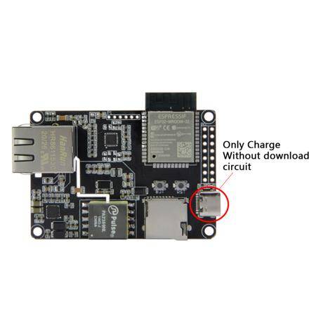 TTGO T-Internet-POE ESP32-WROOM LAN8720A Chip Ethernet Adapter Board Programmable Hardware - 3