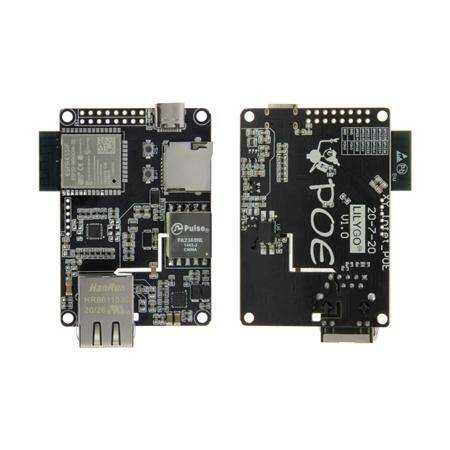 TTGO T-Internet-POE ESP32-WROOM LAN8720A Çipli Programlanabilir Ethernet Adaptör Kartı - 1