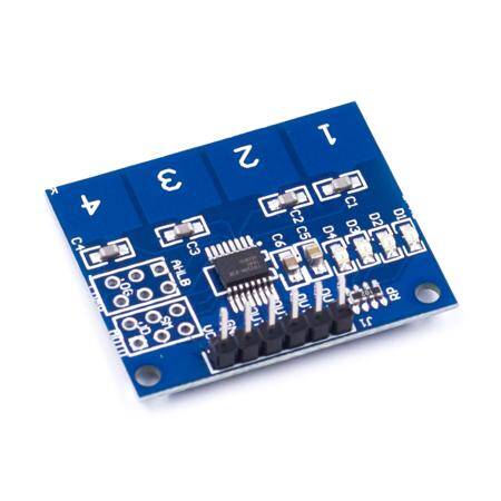 TTP224 4-way Capacitive Touch Switch Module - 1
