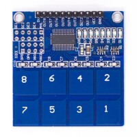 TTP226 8 Channel Digital Capacitive Switch Touch Sensor Module For Arduino - 1