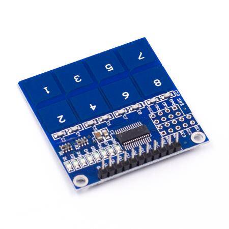 TTP226 8 Channel Digital Capacitive Switch Touch Sensor Module For Arduino - 5