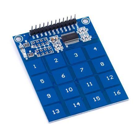 TTP229 16 Channel Digital Capacitive Switch Touch Sensor Module for Arduino - 1