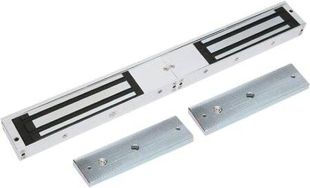 Tutkal Su Geçirmez 250KG 12V DC/500-600MA İki Telli Manyetik Kilit Sağ Çıkış - 1