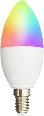 Tuya E14 Zigbee3.0 Home Smart RGBCW CAndle Bulb Dimmable And Compatible With Alexa Google Home Smart Lighting E14 5W 400lm - 1
