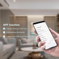 Tuya Wifi Smoke Alarm Without Battery - 4