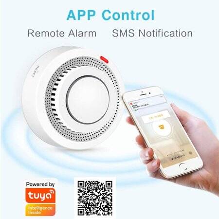 Tuya Zigbee Smoke Alarm With Battery - 3