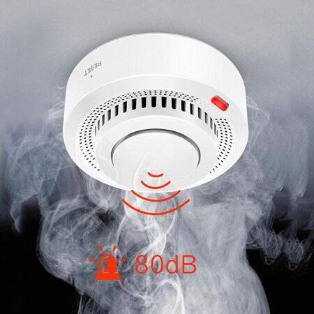 Tuya Zigbee Smoke Alarm With Battery - 5