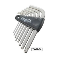TWB-04 HEX WRENCH SET ALYAN YUVARLAK BAŞLI ANAHTAR TAKIMI 8Lİ - 1