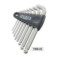 TWB-05 HEX WRENCH SET ALYAN YUVARLAK BAŞLI ANAHTAR TAKIMI 8Lİ - 1